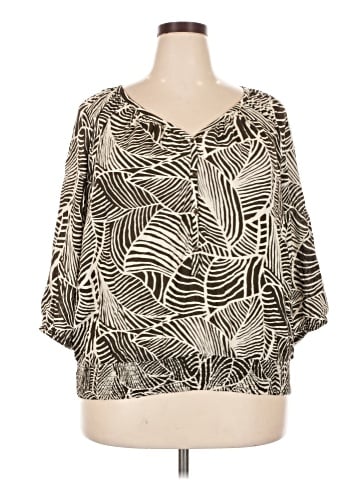 Jones New York Sport 3/4 Sleeve Blouse (view 1)