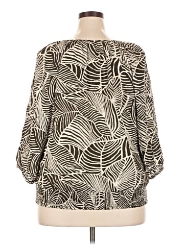 Jones New York Sport 3/4 Sleeve Blouse (view 2)