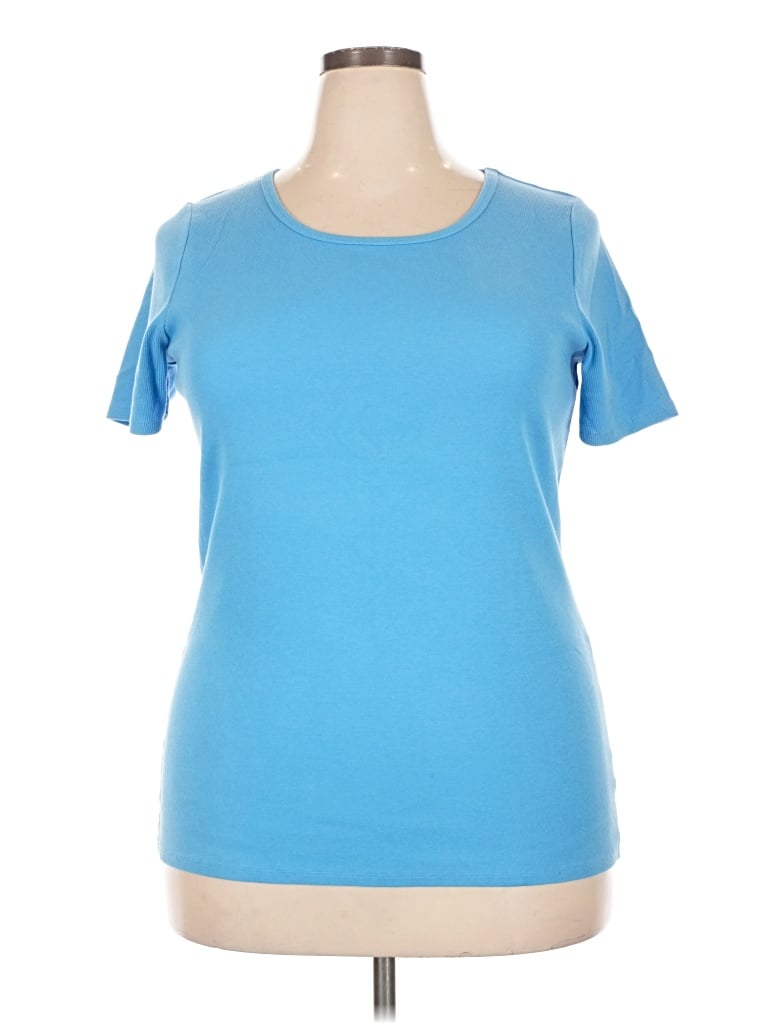 Pre-owned Duluth Trading Co. Short Sleeve T-shirt In Blue