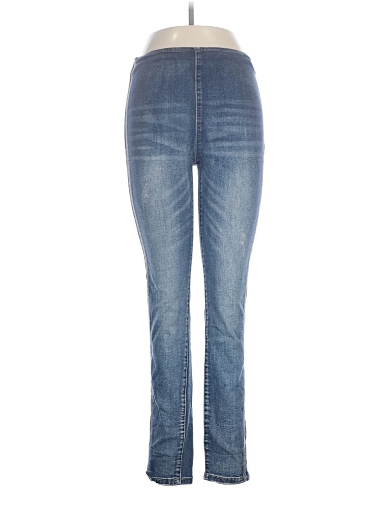 Pre-owned Mia Joy Jeggings In Blue
