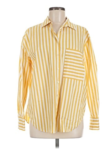 AYR Long Sleeve Button-Down Shirt (view 1)