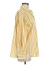 AYR Stripes Yellow Long Sleeve Button-Down Shirt Size M - photo 4