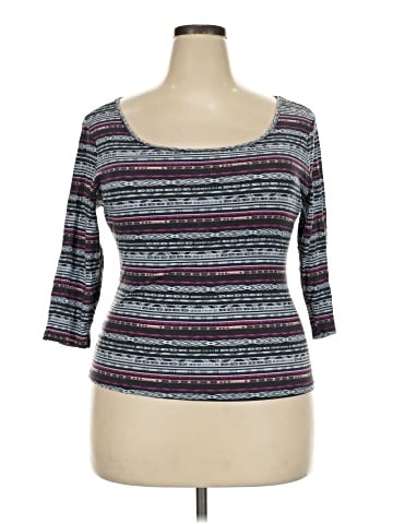 Mudd 3/4 Sleeve Top (view 1)