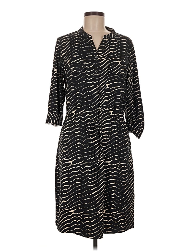 Pre-owned Ellie Kai Casual Dress In Black