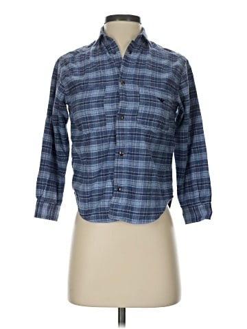 Giorgio Armani 3/4 Sleeve Button-Down Shirt (view 1)