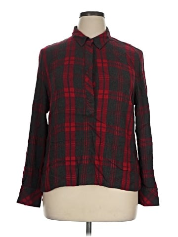 CAbi Long Sleeve Button-Down Shirt (view 1)