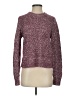 J.Crew Factory Store Tweed Burgundy Pullover Sweater Size S - photo 1