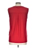 Roz & Ali Red Sleeveless Top Size L - photo 2
