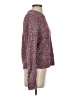 J.Crew Factory Store Tweed Burgundy Pullover Sweater Size S - photo 4
