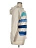 DKNY Jeans 100% Cotton Stripes Tan Pullover Sweater Size XL - photo 4