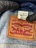 Levi's 100% Cotton Blue Denim Jacket Size L - photo 6