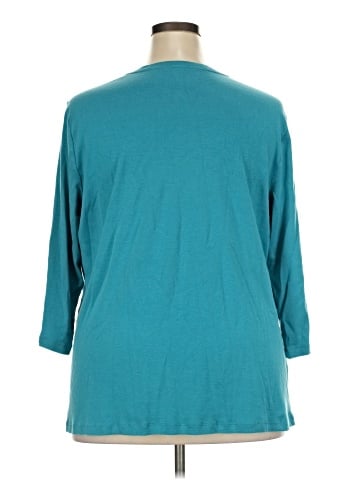 St. John's Bay 3/4 Sleeve T-Shirt (view 2)