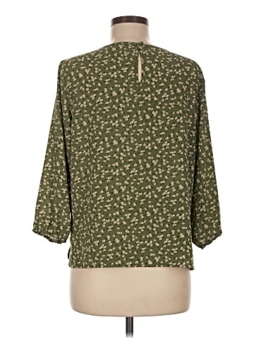 Monday Fun 3/4 Sleeve Blouse (view 2)