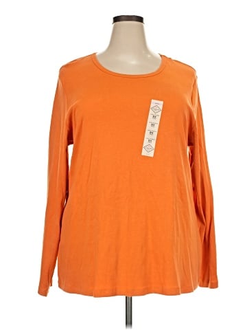 St. John's Bay Long Sleeve T-Shirt (view 1)