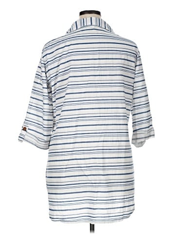 Dotti 3/4 Sleeve Button-Down Shirt (view 2)