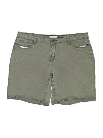 Liz Claiborne Khaki Shorts (view 1)