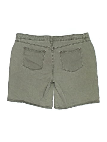 Liz Claiborne Khaki Shorts (view 2)