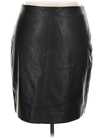 J.Crew Factory Store Faux Leather Skirt (view 1)