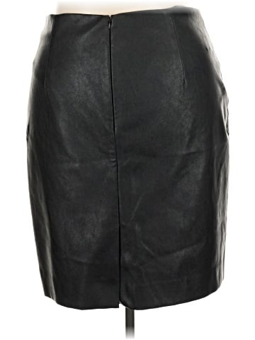 J.Crew Factory Store Faux Leather Skirt (view 2)