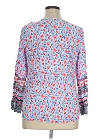 Talbots Outlet 3/4 Sleeve Blouse (view 2)
