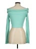Free People Solid Teal Pullover Sweater Size S - photo 2