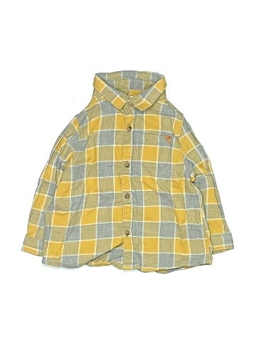 Zara Baby Sleeveless Button-Down Shirt (view 1)
