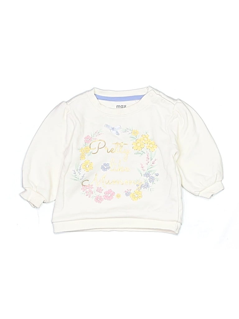 Pre-owned Max Babies'  Long Sleeve Outfit In Ivory
