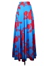 Unbranded Print Blue Casual Skirt Size S (estimated) - photo 2