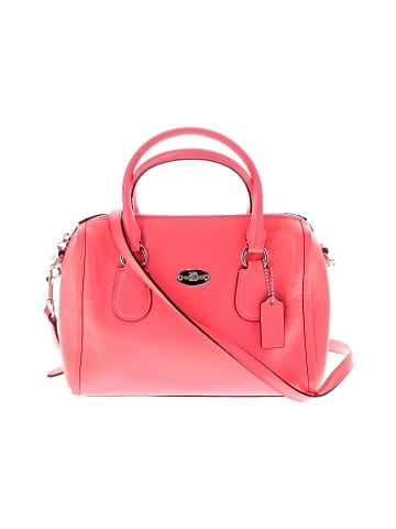 Coach Leather Satchel (view 1)