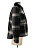 Gap Plaid Black Coat Size S - photo 4