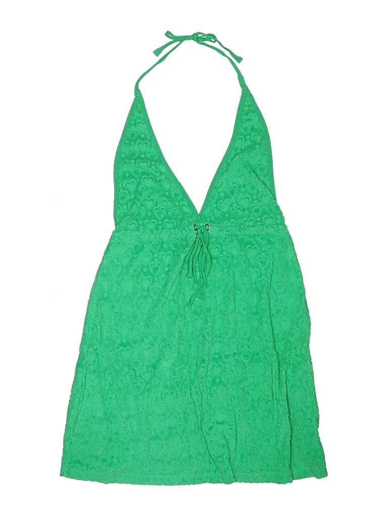 Pre-owned Miken Swimsuit Cover Up In Green