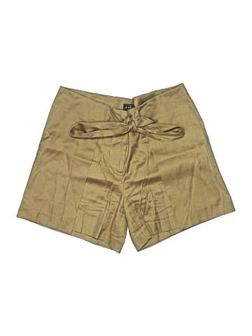 White House Black Market Khaki Shorts (view 1)