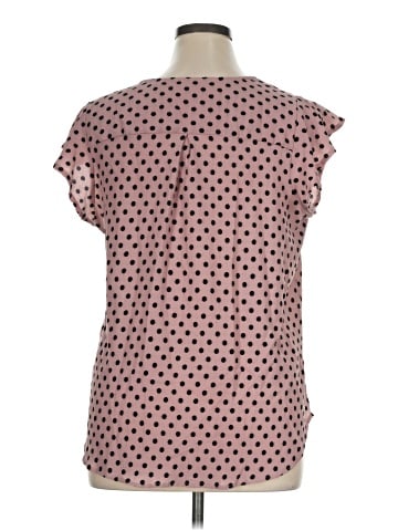 Adrianna Papell Short Sleeve Blouse (view 2)