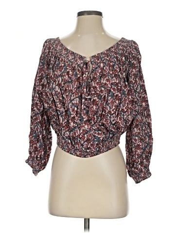 Free People 3/4 Sleeve Blouse (view 1)