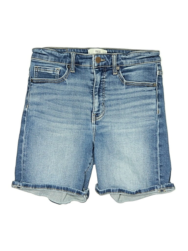 Pre-owned Bke Denim Shorts In Blue
