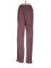 Unbranded Tweed Burgundy Track Pants Size M - photo 2