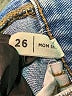PacSun Blue Denim Shorts Size 26 waist - photo 4