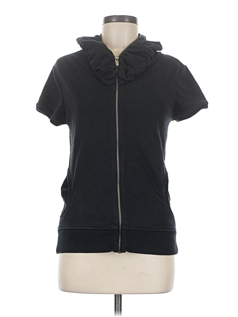 Pre-owned Industry Zip Up Hoodie In Black