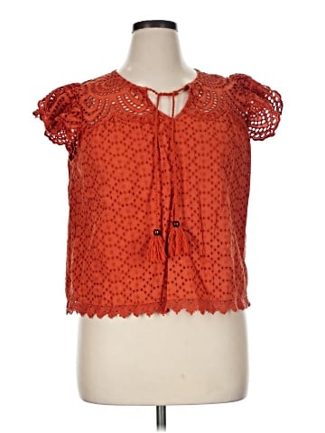 Jennifer & Grace Short Sleeve Blouse (view 1)