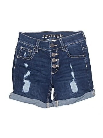 Justice Denim Shorts (view 1)