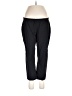 Simply Vera Vera Wang Solid Black Active Pants Size L - photo 1