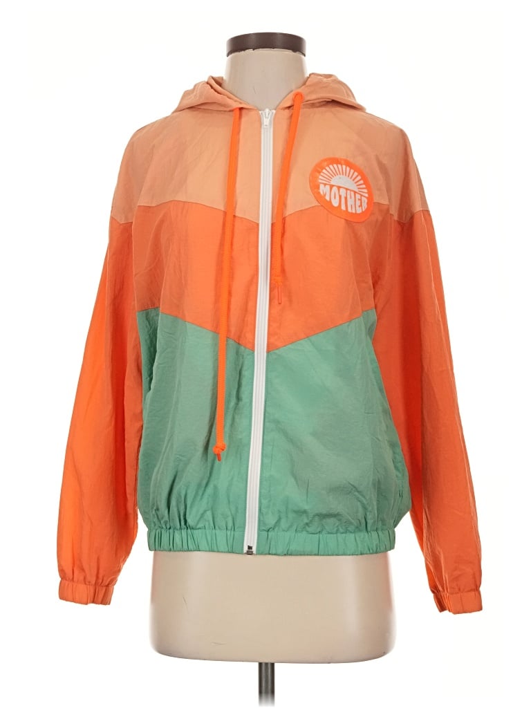 Pre-owned Mother Windbreaker Jacket In Orange