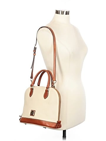 Dooney & Bourke Leather Satchel (view 2)