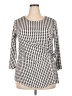 Elle Ivory 3/4 Sleeve Top Size XXL - photo 1