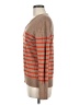 Merona Stripes Brown Pullover Sweater Size M - photo 5
