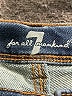 7 For All Mankind Solid Blue Jeans Size 7 - photo 3