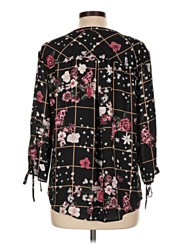 New York & Company 3/4 Sleeve Blouse (view 2)
