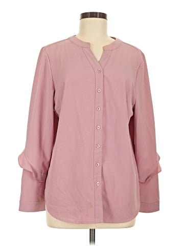 Denim + Company 3/4 Sleeve Blouse (view 1)