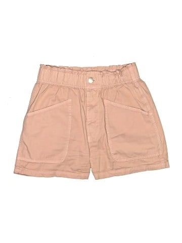 Madewell Denim Pull-On Paperbag Utility Shorts: Garment-Dyed Edition (view 1)