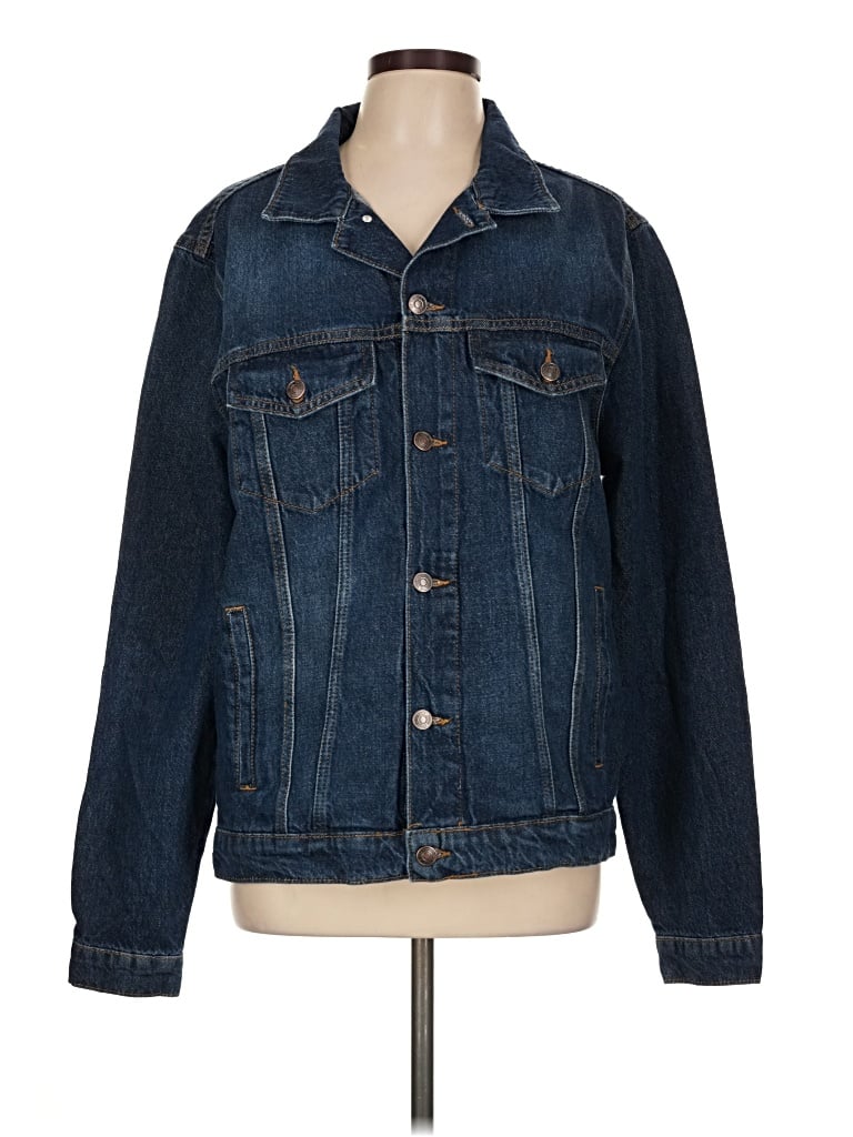Pre-owned We The Free Denim Jacket In Blue